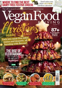 Vegan Food & Living Magazine 
                issue Dec 2025