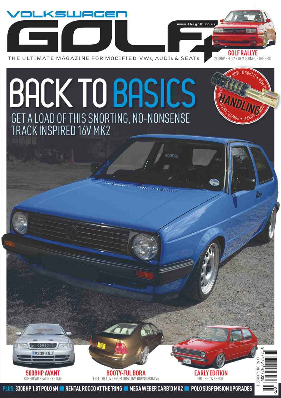 Volkswagen Golf + issue Volkswagen Golf+ July 2013