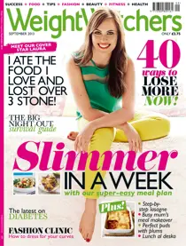 Weight Watchers September 2013 
                issue Weight Watchers September 2013