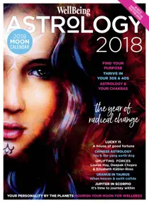 WellBeing Astrology 2018 
                issue WellBeing Astrology 2018