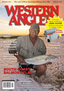 Western Angler Apr-May 2014 
                issue Western Angler Apr-May 2014