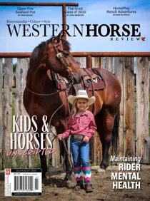 Western Horse Review July/August edition 
                issue Western Horse Review July/August edition