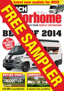 What Motorhome magazine FREE Best of 2014 Which Motorhome