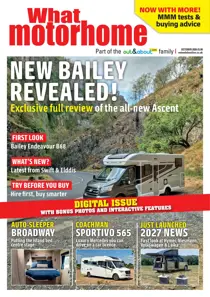 What Motorhome magazine issue New Bailey Revealed - What Motorhome October 2026