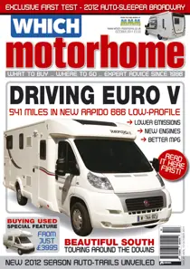 Which Motorhome Oct 2011 
                issue Which Motorhome Oct 2011