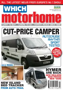 Which Motorhome October 2012 
                issue Which Motorhome October 2012