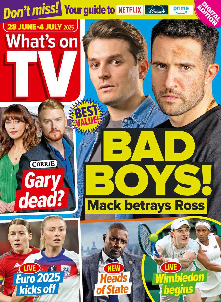 WHATS ON TV ENGLAND
