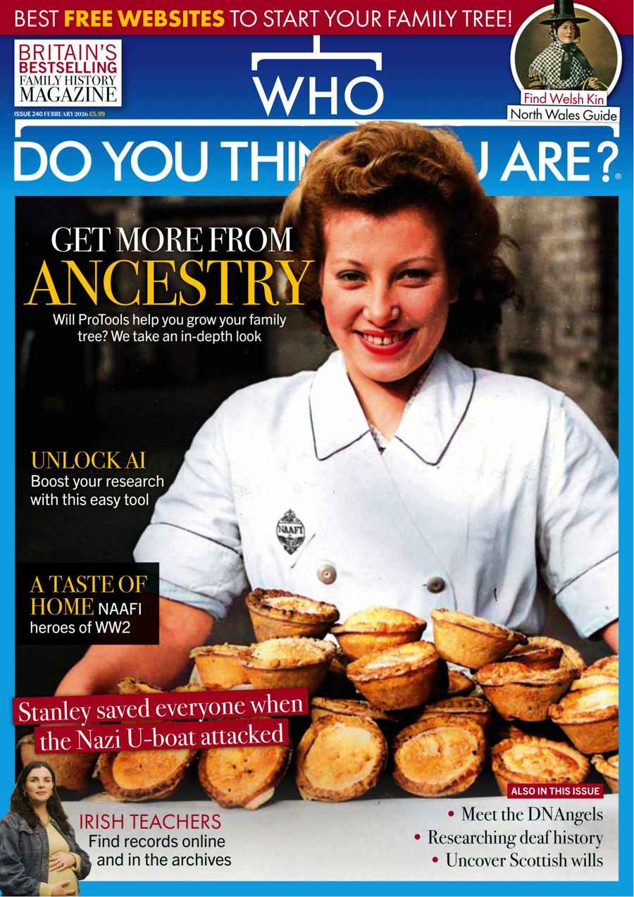 Who Do You Think You Are? issue February 2026