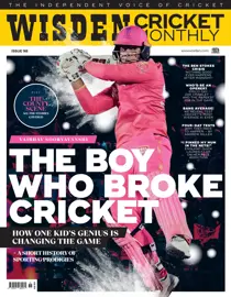 Wisden Cricket Monthly 
                issue Issue 98