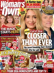 Woman's Own issue 8th Dec 2025 Double Issue