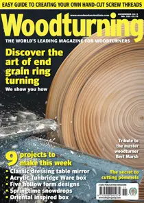 Woodturning Issue November 2011 
                issue Woodturning Issue November 2011