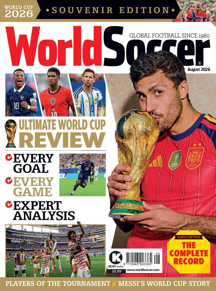 World Soccer issue August 2026