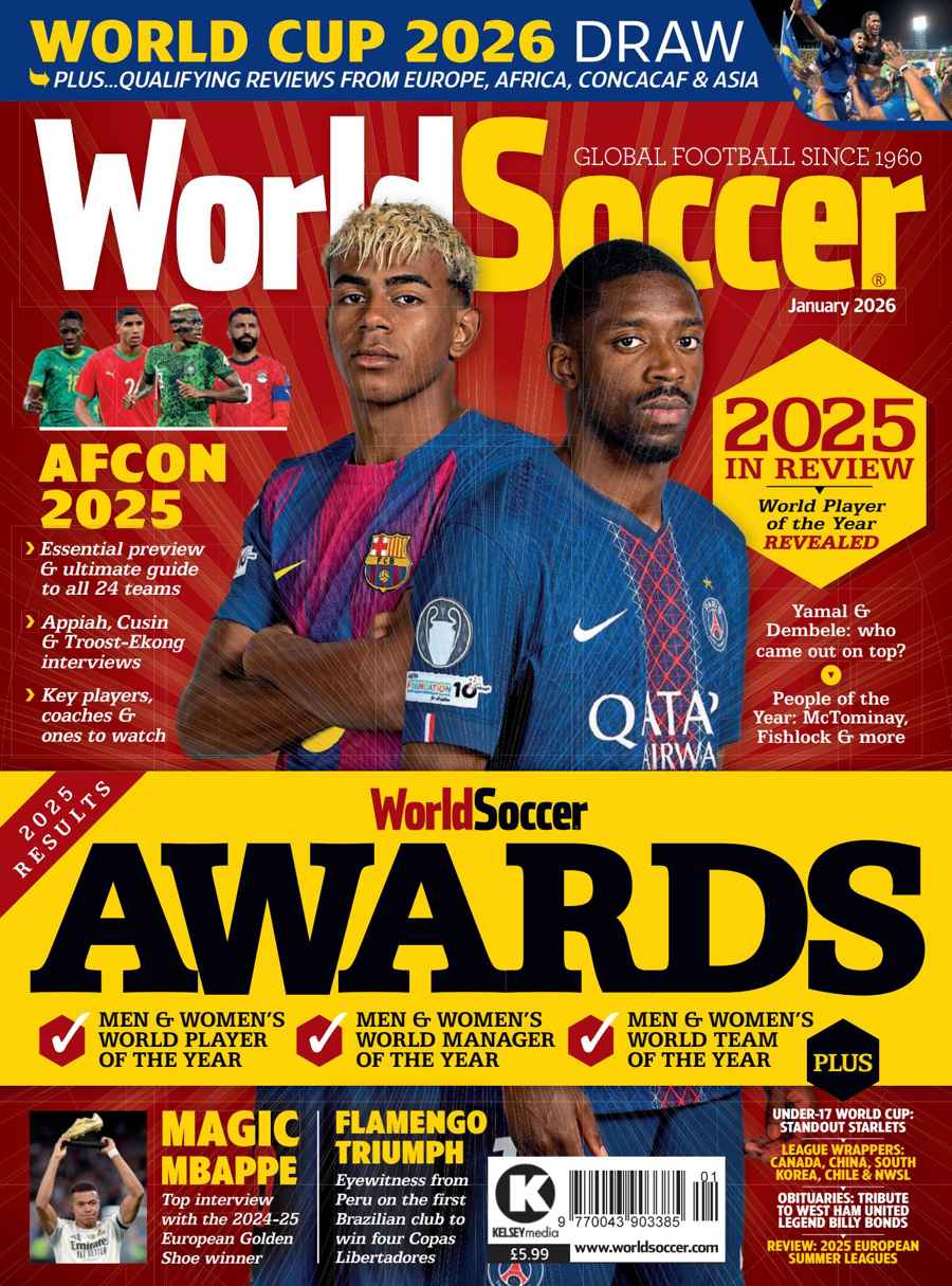 World Soccer issue January 2026