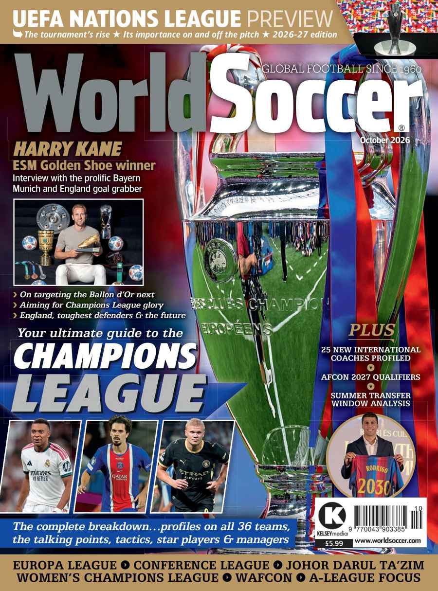 World Soccer issue October 2026