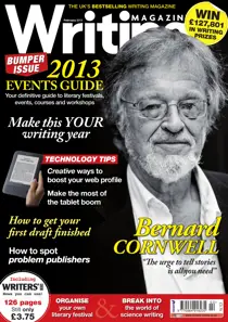 Writing Magazine February 2013 
                issue Writing Magazine February 2013