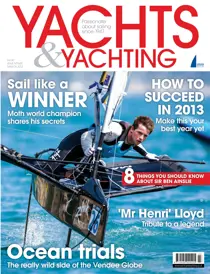 Yachts & Yachting March 2013 
                issue Yachts & Yachting March 2013