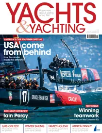 Yachts & Yachting Nov 2013 
                issue Yachts & Yachting Nov 2013