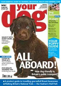 Your Dog Magazine August 2013 
                issue Your Dog Magazine August 2013